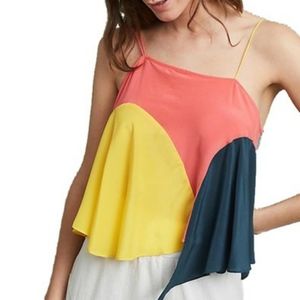 Anthropologie Lilka Vista Colorblock tank NWT XS